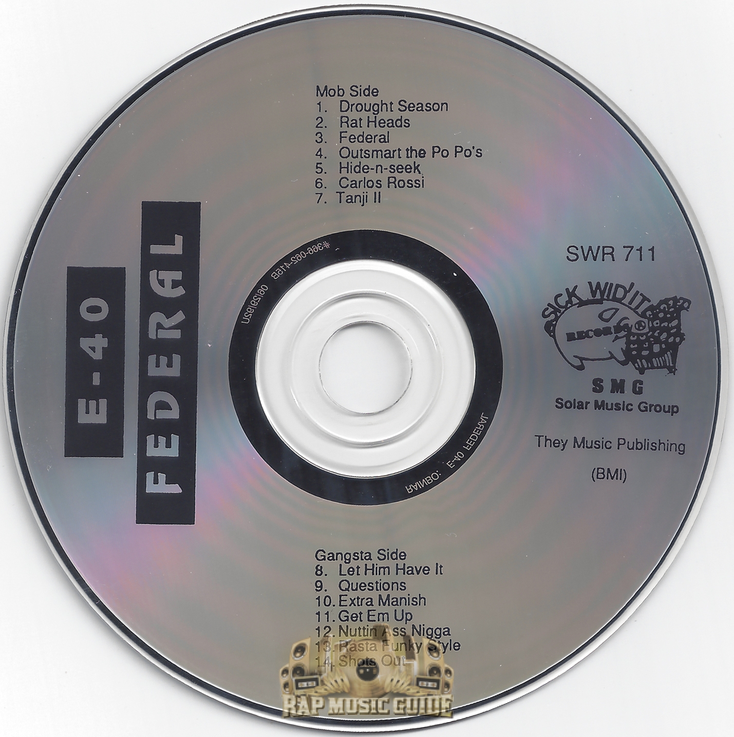 E-40 - Federal: 1st Press. CD | Rap Music Guide